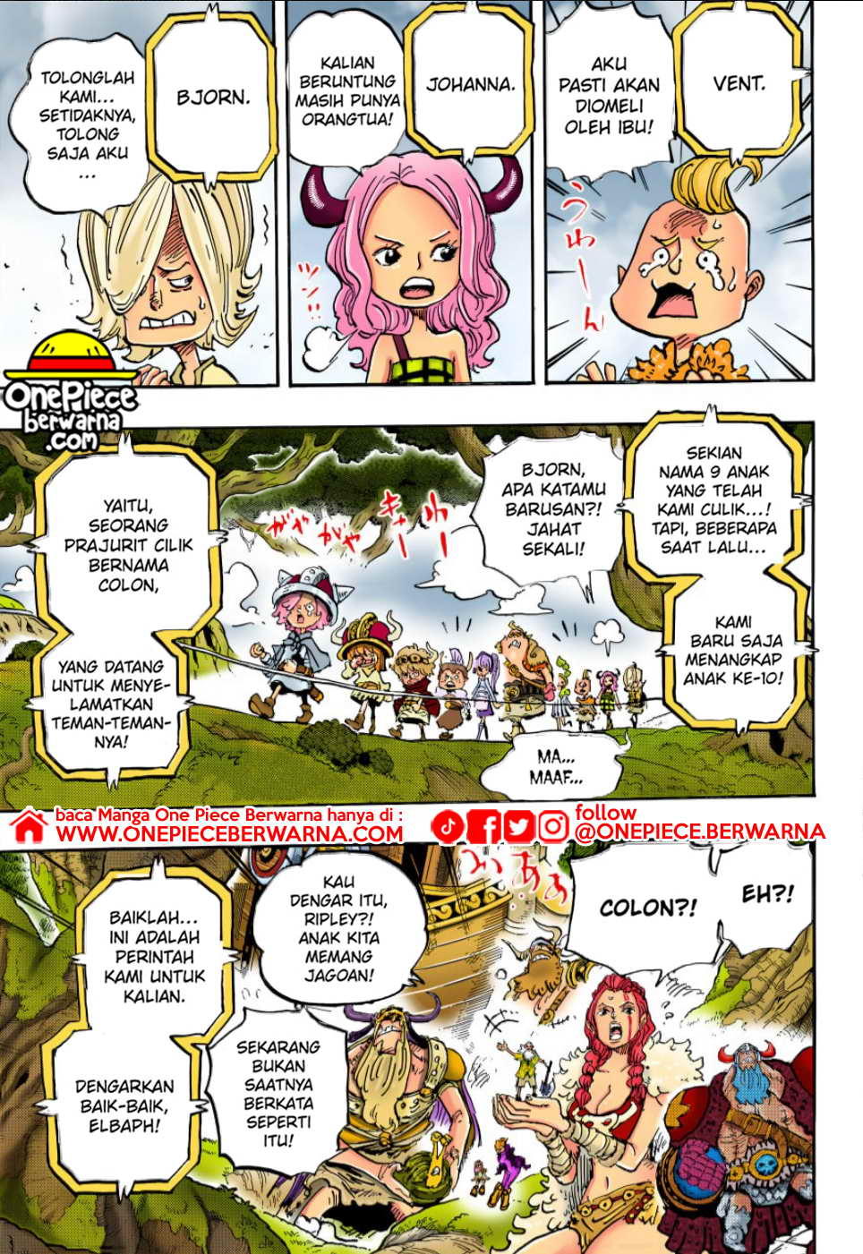 One Piece 1147 indo, One Piece 1148, One Piece Berwarna Chapter 1147 Bahasa indonesia HD